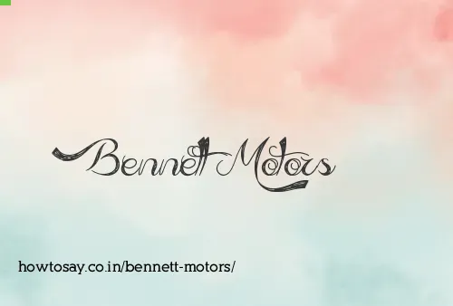 Bennett Motors