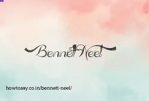 Bennett Neel