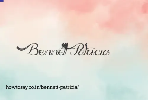 Bennett Patricia