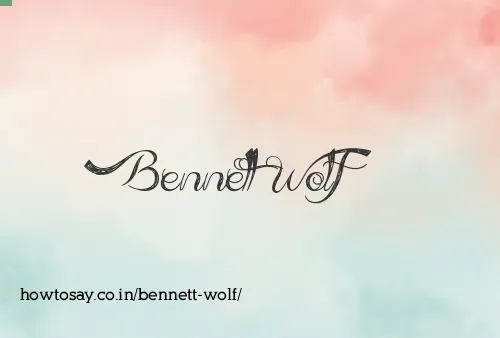 Bennett Wolf