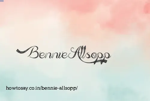 Bennie Allsopp