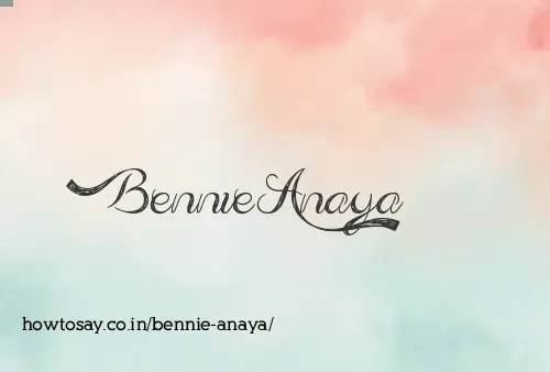 Bennie Anaya