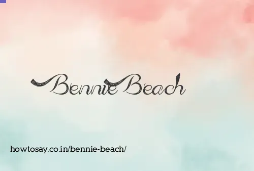 Bennie Beach