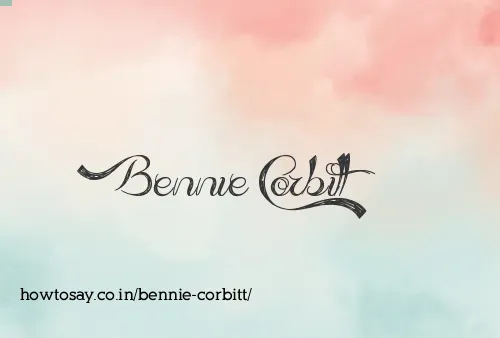 Bennie Corbitt