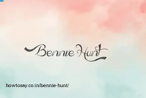 Bennie Hunt