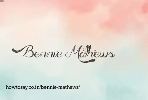 Bennie Mathews