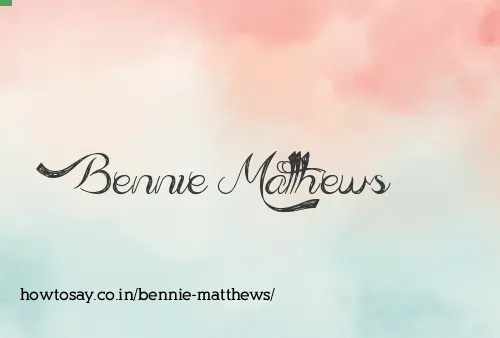 Bennie Matthews