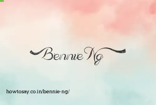 Bennie Ng
