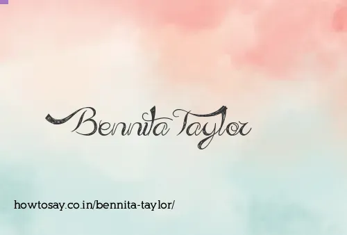 Bennita Taylor