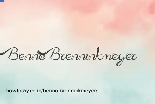Benno Brenninkmeyer