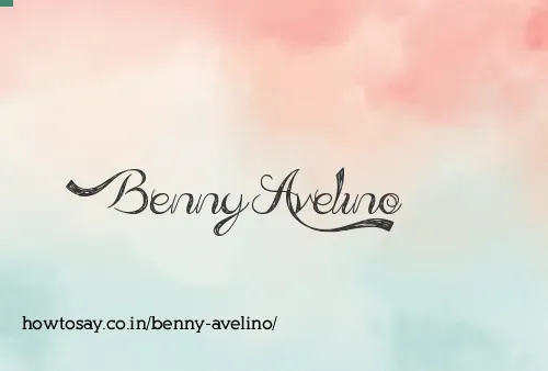 Benny Avelino