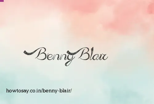 Benny Blair