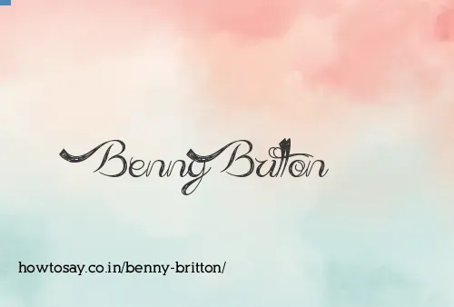 Benny Britton