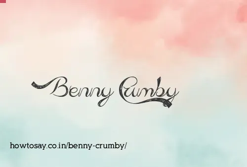 Benny Crumby