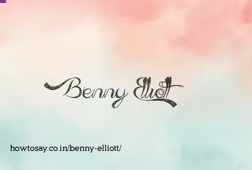 Benny Elliott