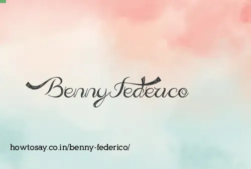 Benny Federico