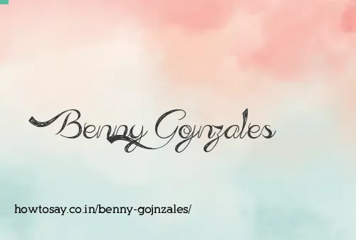 Benny Gojnzales