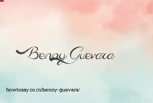 Benny Guevara