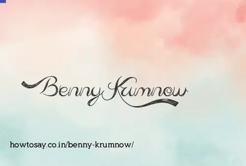 Benny Krumnow