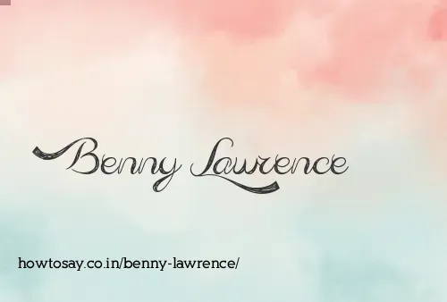 Benny Lawrence