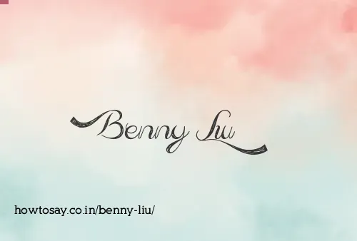 Benny Liu