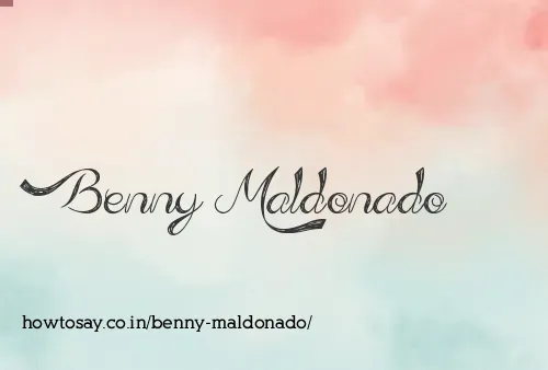 Benny Maldonado