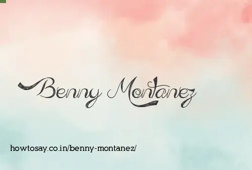 Benny Montanez