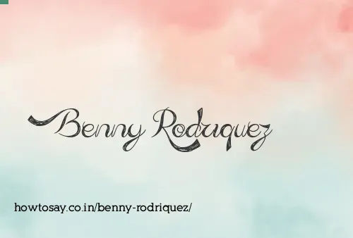 Benny Rodriquez