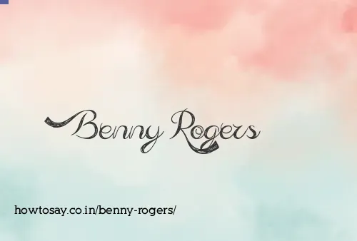 Benny Rogers