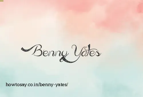 Benny Yates