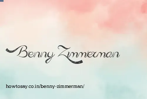 Benny Zimmerman