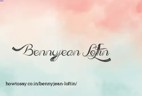 Bennyjean Loftin