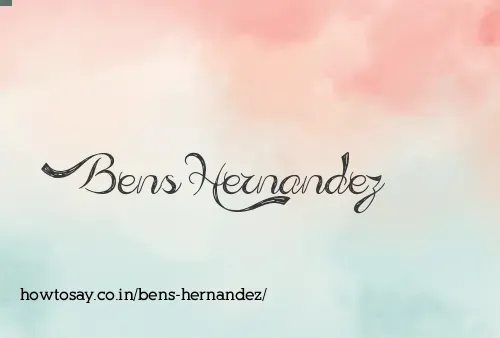Bens Hernandez