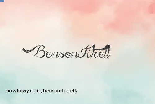 Benson Futrell