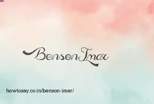 Benson Imar