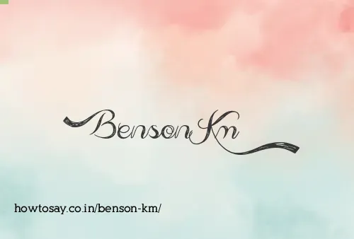 Benson Km