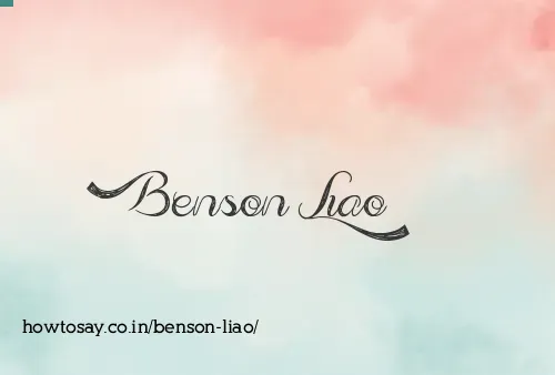 Benson Liao