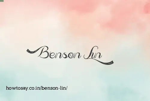 Benson Lin