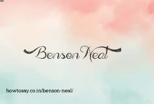 Benson Neal