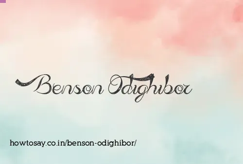 Benson Odighibor