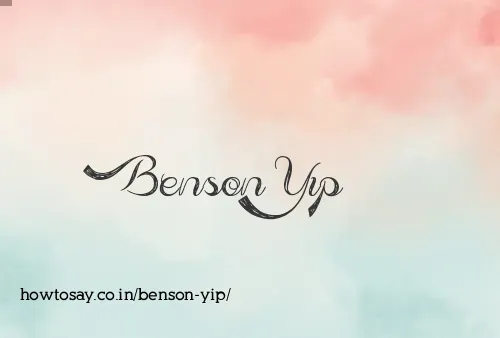 Benson Yip