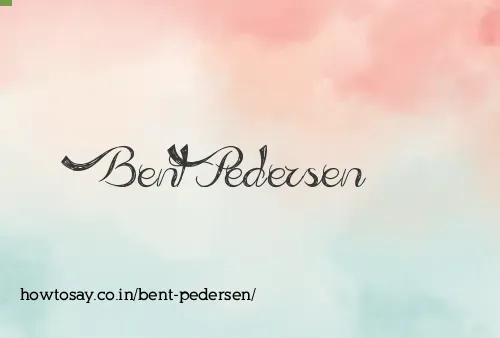 Bent Pedersen