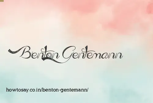 Benton Gentemann