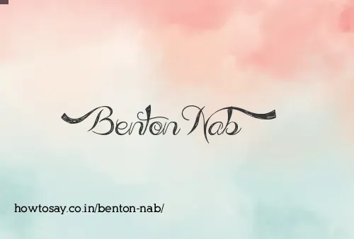 Benton Nab