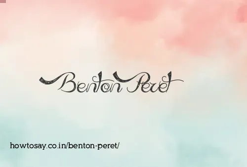 Benton Peret