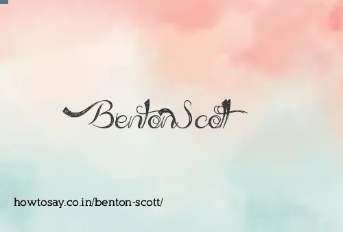 Benton Scott