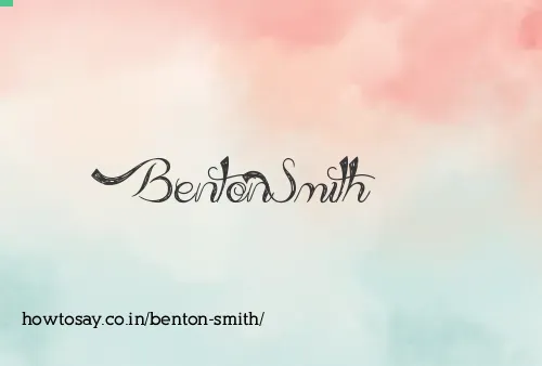 Benton Smith