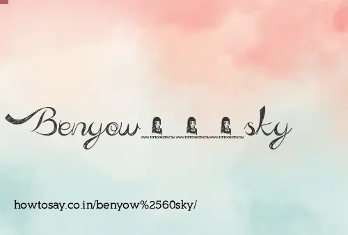 Benyow`sky