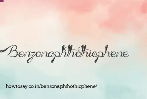 Benzonaphthothiophene
