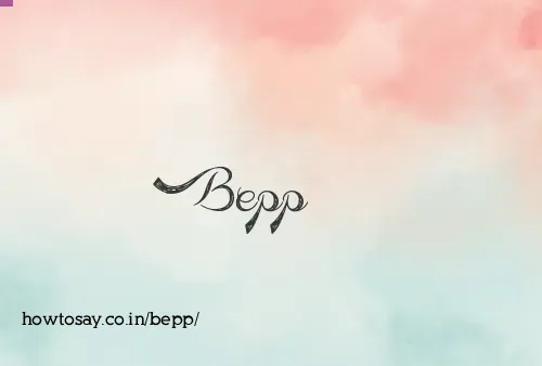 Bepp